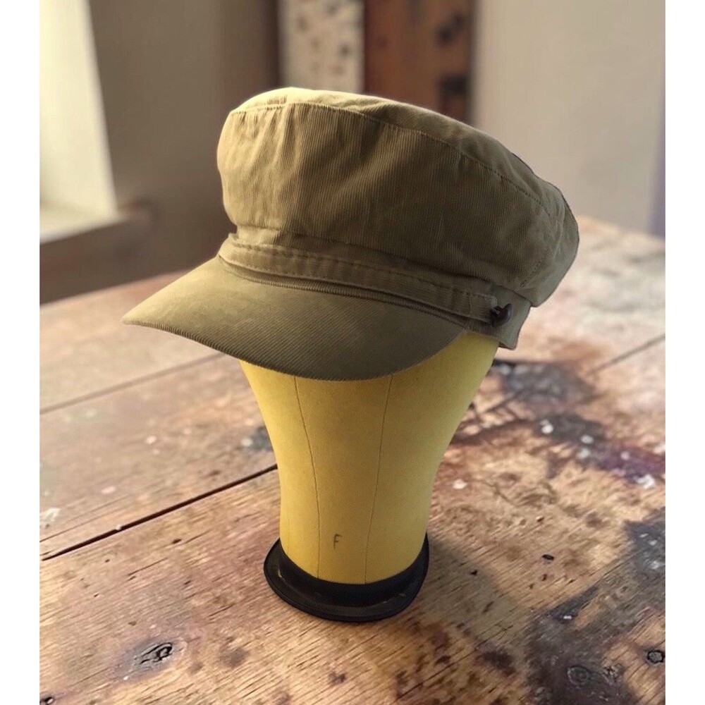 Women’s Vintage Newsboy Cap, Corduroy,onen Size7 In X 7 In,100% Cotton
